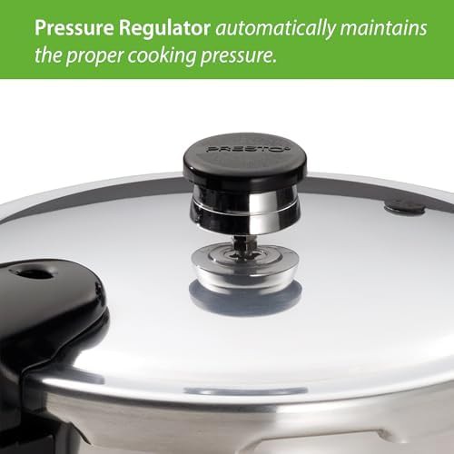 Polished aluminum stovetop pressure cooker — photo 5