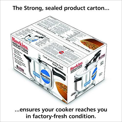 Induction compatible eight liter inner lid cooker — photo 4