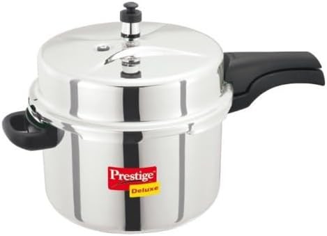 Eight liter stainless steel deluxe cooker