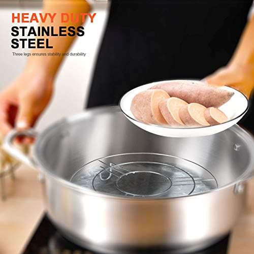 Stainless steel steamer basket insert set — photo 4