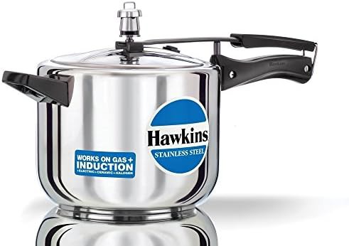 Five litre induction stainless steel cooker