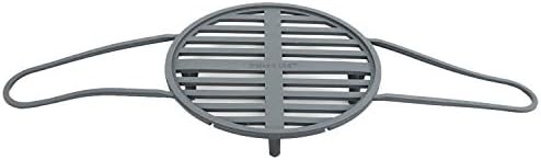 Stainless steel steamer basket and trivet set — photo 5