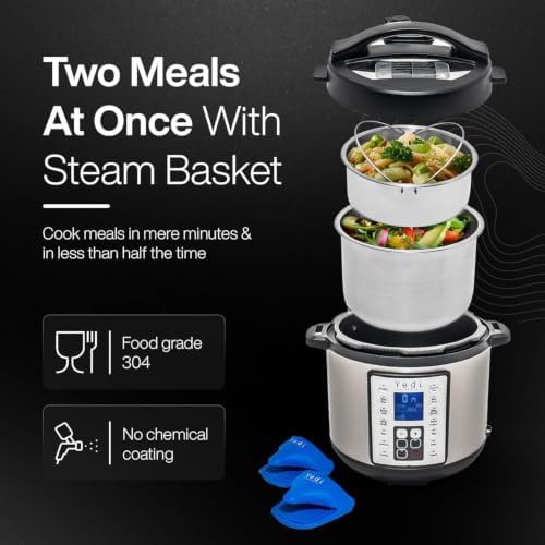 Six quart nine in one pressure cooker — photo 4