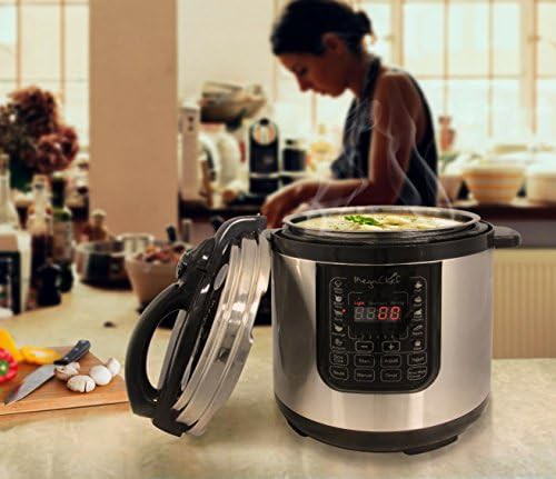 Eight quart stainless steel digital cooker — photo 3