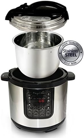 Eight quart stainless steel digital cooker — photo 4