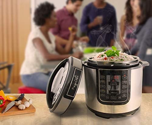 Six quart silver stainless pressure pot — photo 5