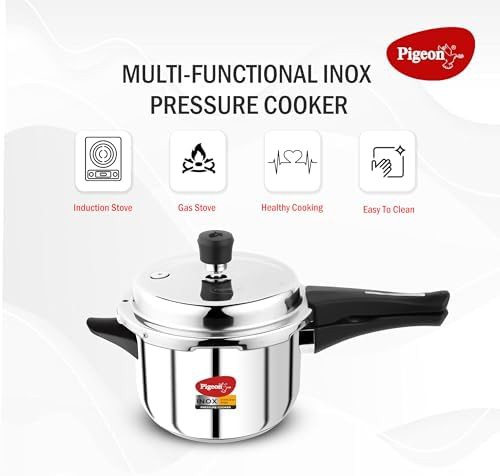 Stainless steel three quart induction cooker — photo 4