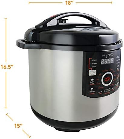 Extra large ten quart digital cooker — photo 3