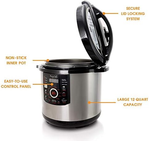 Extra large ten quart digital cooker — photo 4