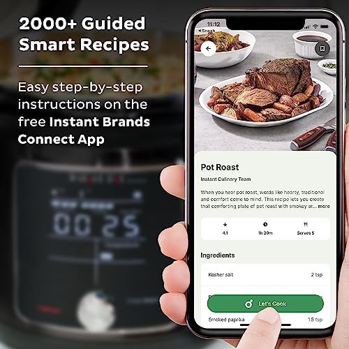 Black smart pressure cooker with ten functions — photo 4