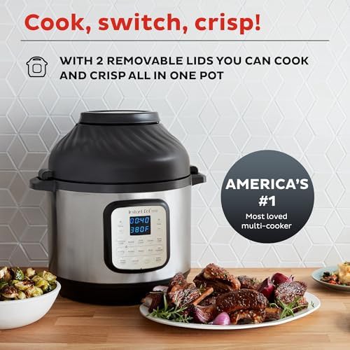 Steel air fryer and pressure cooker combo — photo 3