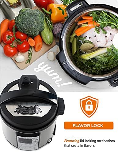 Programmable stainless steel six quart cooker — photo 5