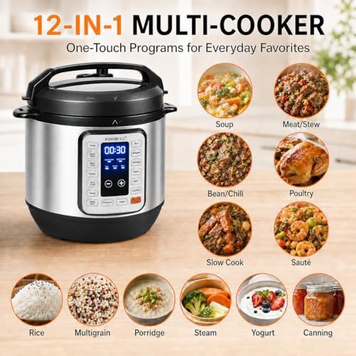 Eight quart stainless steel multi cooker — photo 3