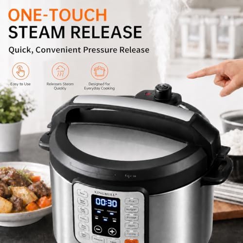 Eight quart stainless steel multi cooker — photo 5