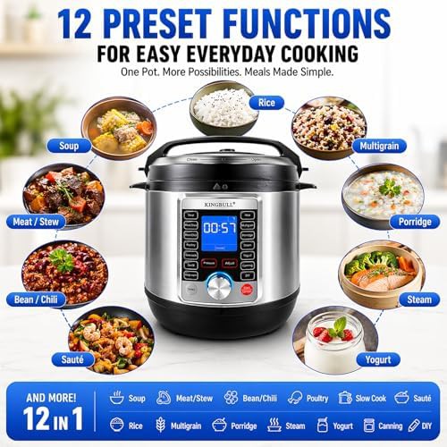 Six quart black stainless multi cooker — photo 3