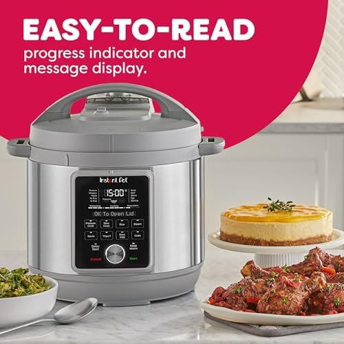 Six quart pressure cooker with quiet steam release — photo 3