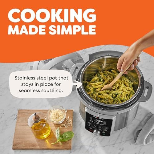 Six quart pressure cooker with quiet steam release — photo 5