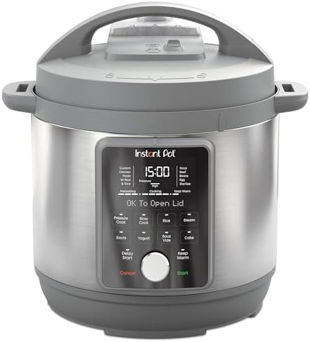 Quiet release 8 quart multi cooker