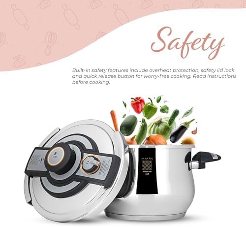 Stainless steel induction compatible pressure pot — photo 5