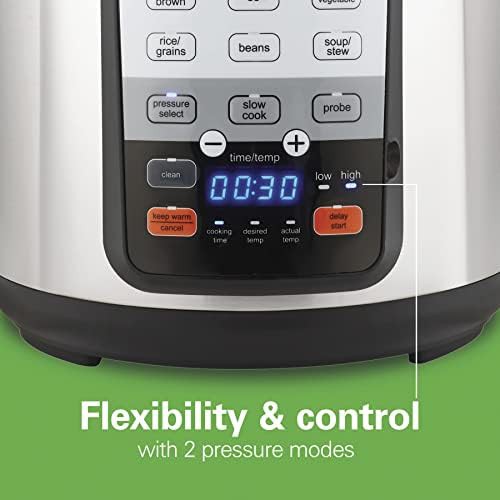 Stainless steel electric pressure cooker 6 quart — photo 5