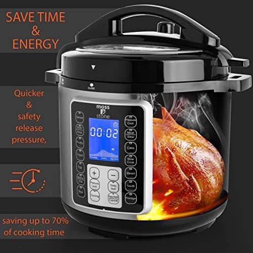Six quart cooker with large LCD display — photo 3