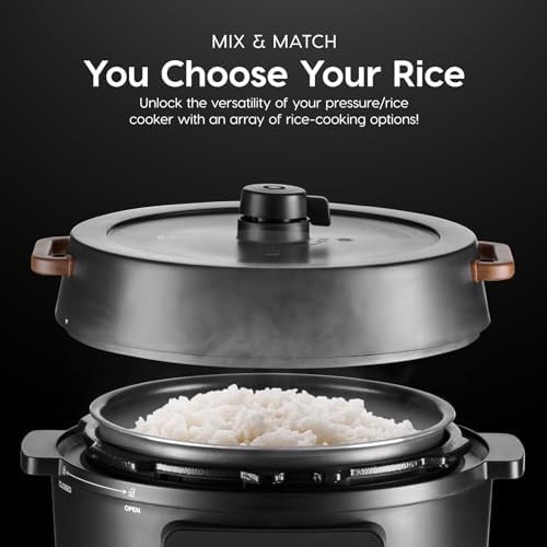 Black three quart Japanese style cooker — photo 3