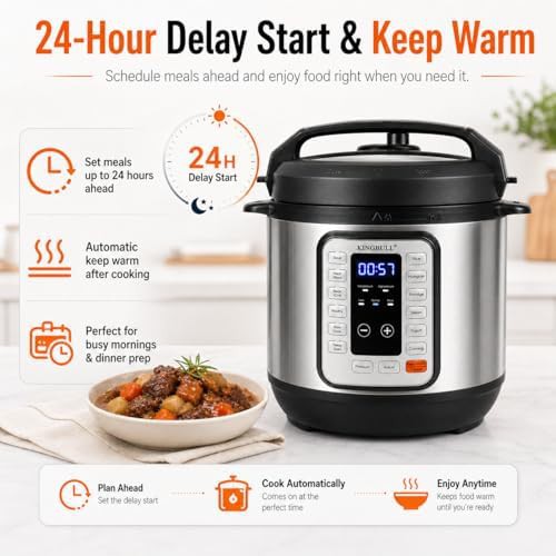 Six quart multi cooker with delay start — photo 5