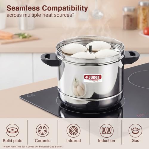 Prestige Judge stainless steel idli cooker — photo 4
