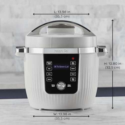 White smart cooker with wireless control — photo 3