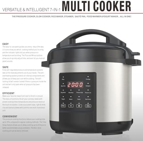 Six liter programmable seven function cooker — photo 5