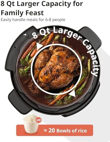 Eight quart sixteen function pressure cooker — photo 3