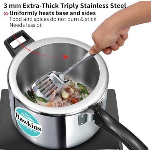Classic five litre tri ply cooker — photo 3