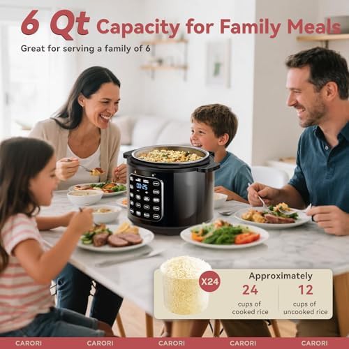 Six quart black programmable pressure cooker — photo 3