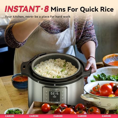 Eight quart silver stainless steel multi cooker — photo 5