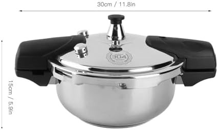 Mini Stainless Steel Pressure Cooker 1.6 Quart — photo 3
