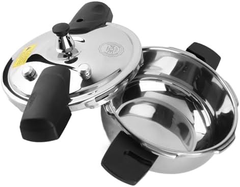 Mini Stainless Steel Pressure Cooker 1.6 Quart — photo 5