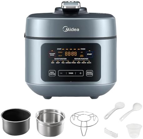 Midea 5 quart dual pots pressure cooker