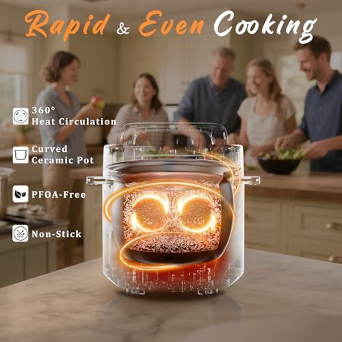 Six Quart Multi Cooker with Dual Pots — photo 4