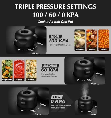 Stovetop pressure cooker with steamer rack — photo 5