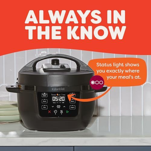 Black compact 4 quart multi cooker — photo 5