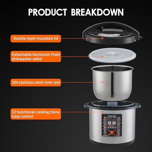 Commercial twelve quart stainless steel cooker — photo 4