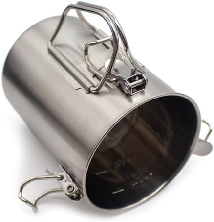 Portable stainless steel camping pressure cooker — photo 4