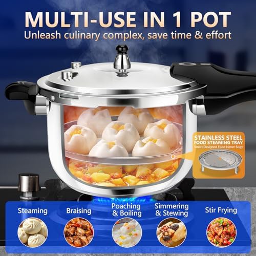 Mini stainless steel stovetop cooker — photo 4