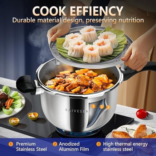 Mini stainless steel stovetop cooker — photo 5