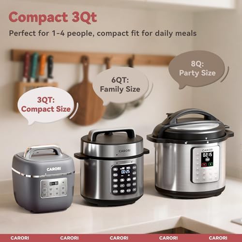 Three quart gray ceramic multi cooker — photo 3