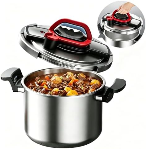 Heavy duty stainless stovetop cooker