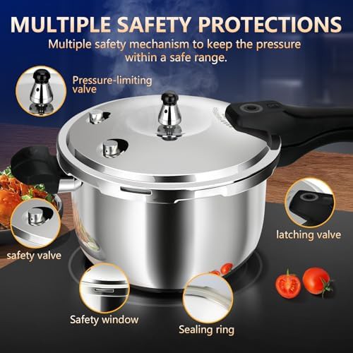 Eight quart stainless steel multi cooker — photo 4