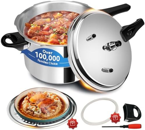 Small aluminum stovetop pressure canner