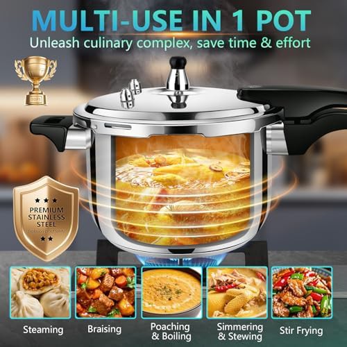 Mini stainless steel two quart cooker — photo 4
