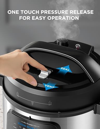 Midea 10 in 1 6 quart steel pressure cooker — photo 3